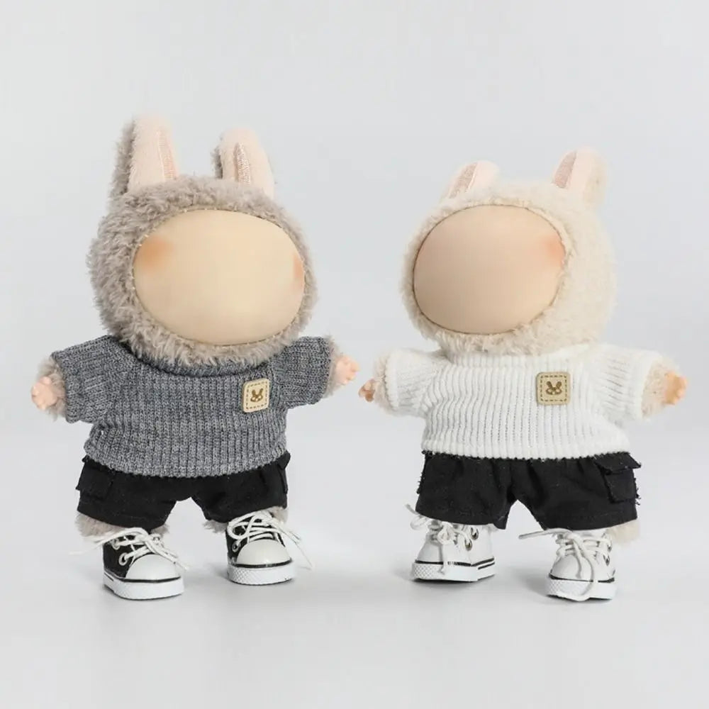 4*3cm/3.8*2.5cm 17cm Labubu cipő