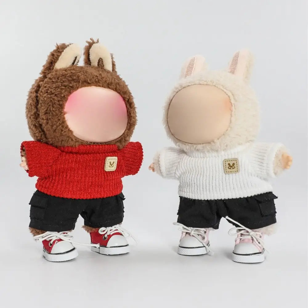 4*3cm/3.8*2.5cm 17cm Labubu cipő